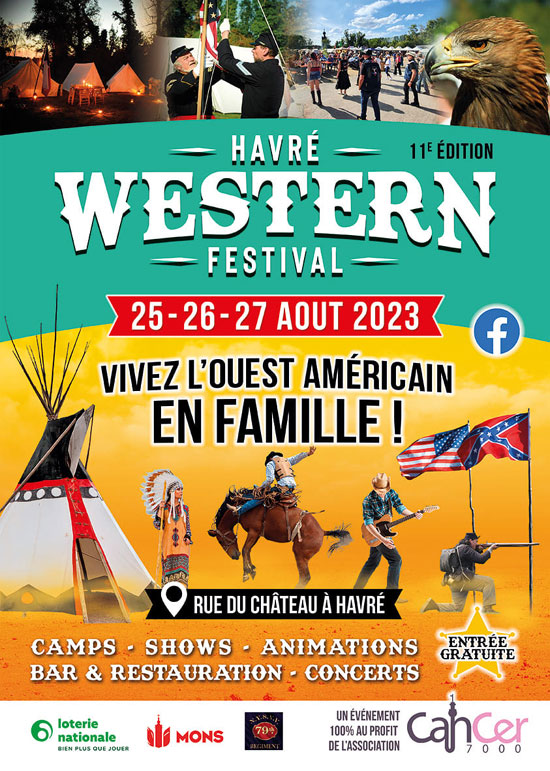 Havré Western Festival Havré 25, 26 & 27/08/2023